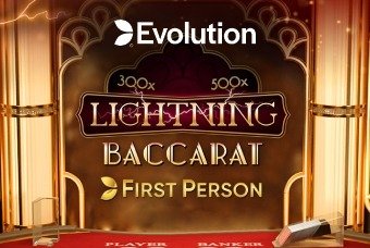 First Person Lightning Baccarat Casino Games